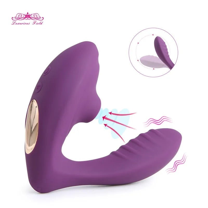 SILICONE SUCKING MASSAGER