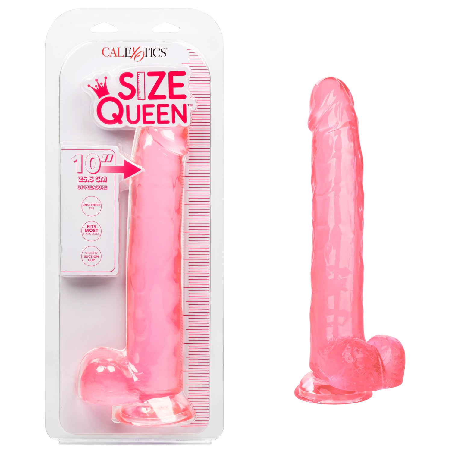 SIZE QUEEN 10"/25.5 CM - PINK