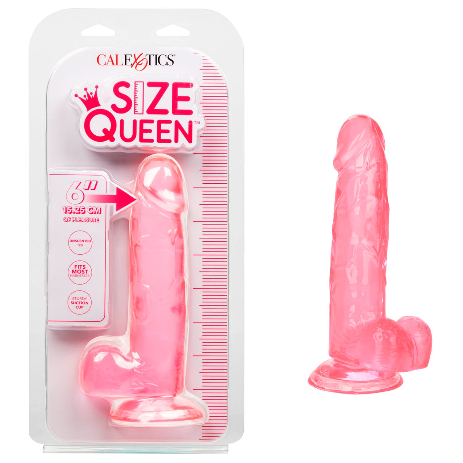 SIZE QUEEN™ 6"/15.25 CM - PINK