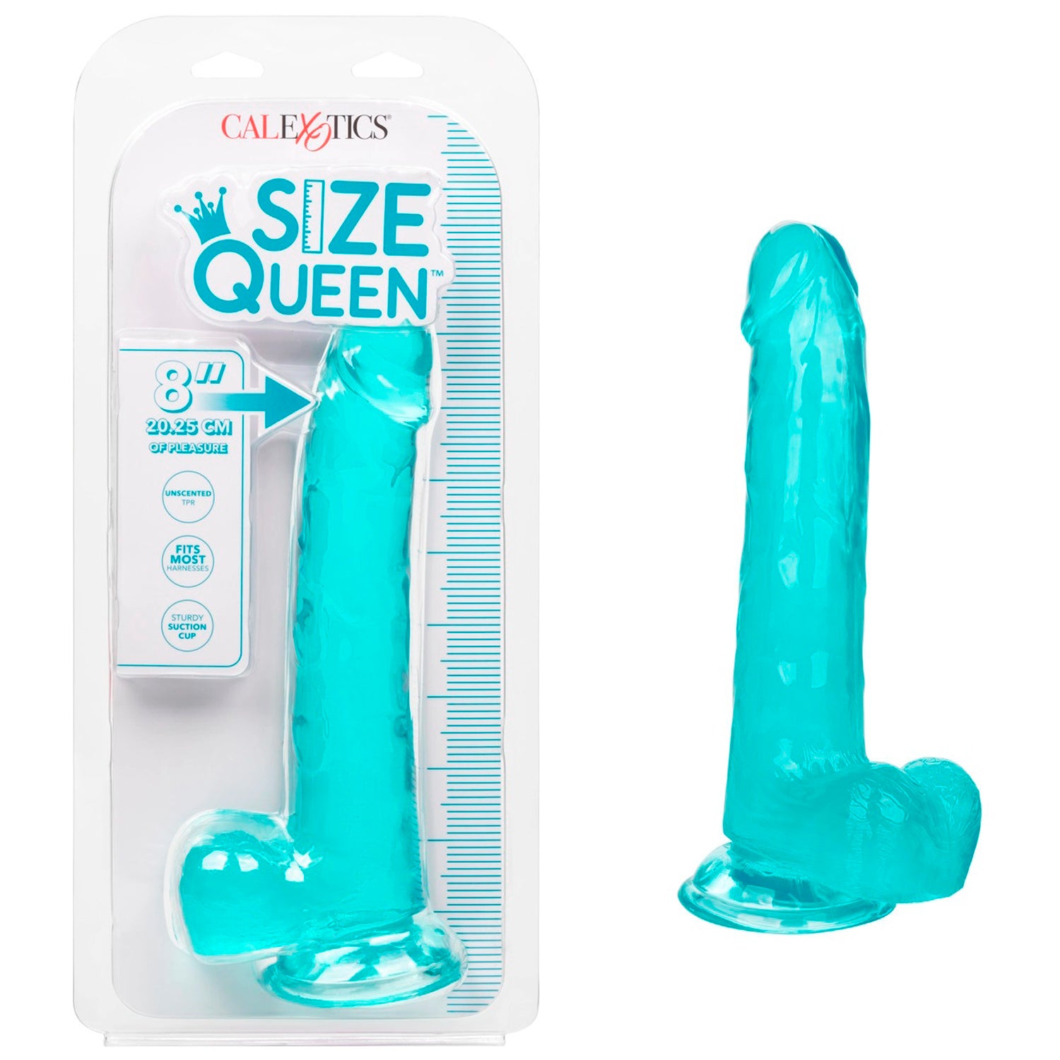 SIZE QUEEN™ 8"/20.25 CM - BLUE