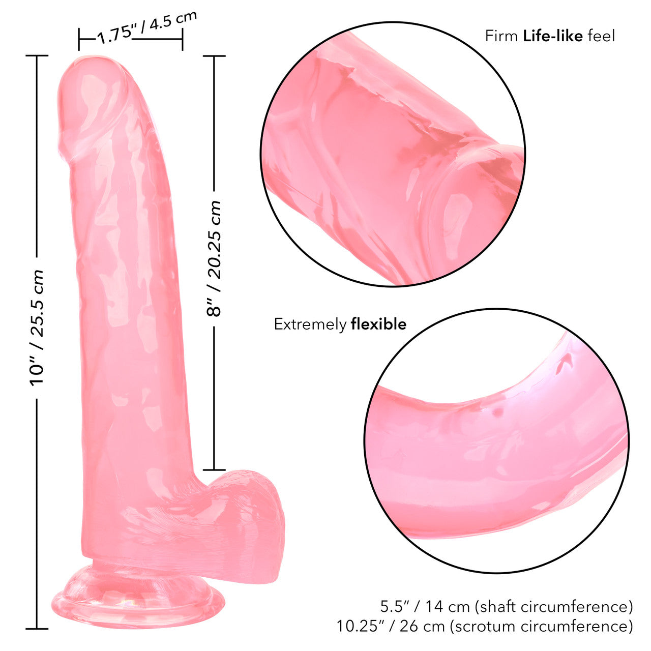 SIZE QUEEN™ 8"/20.25 CM - PINK