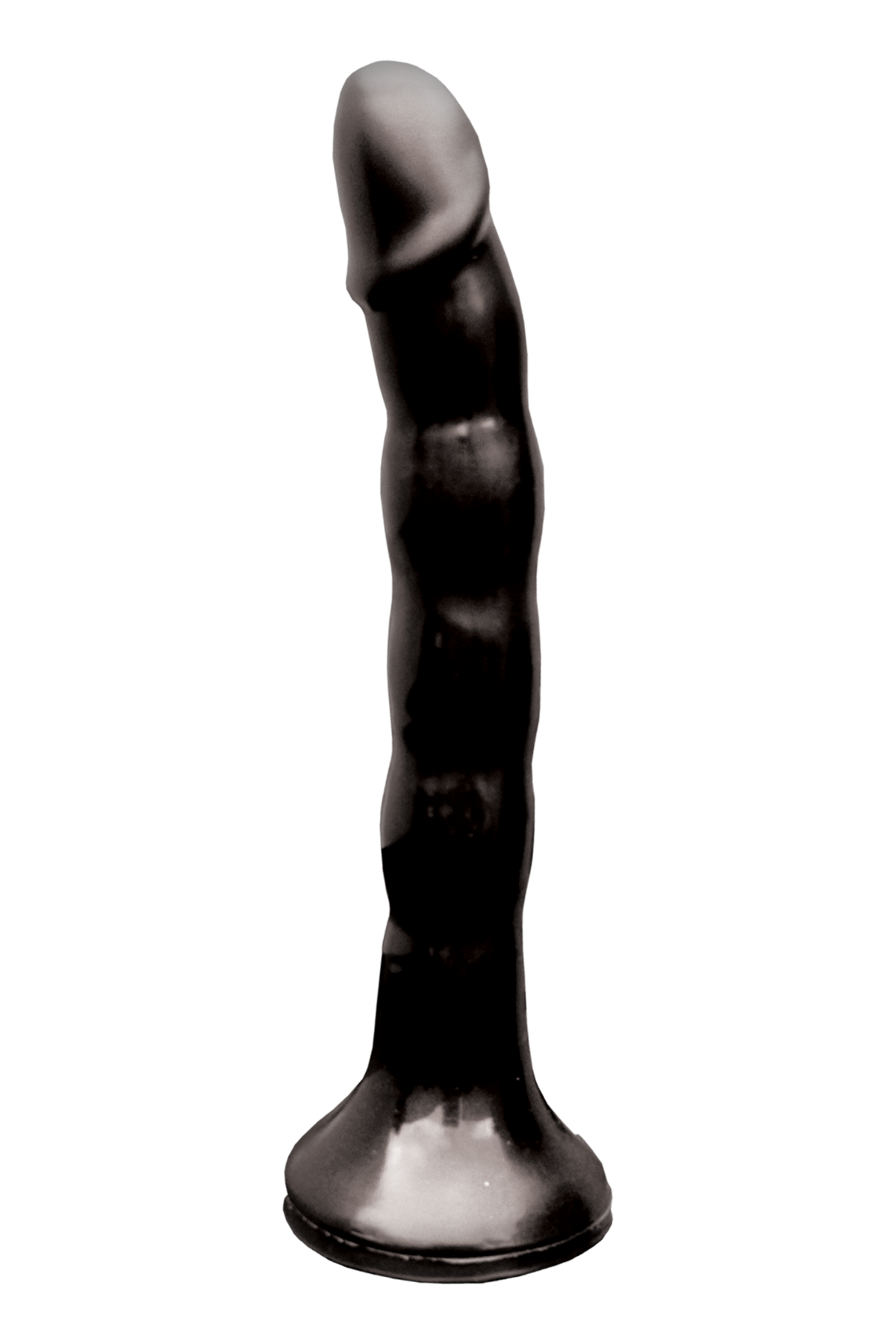 SKINNY ME STRAP ON DILDO WITH HARNESS 7" - NEGRO