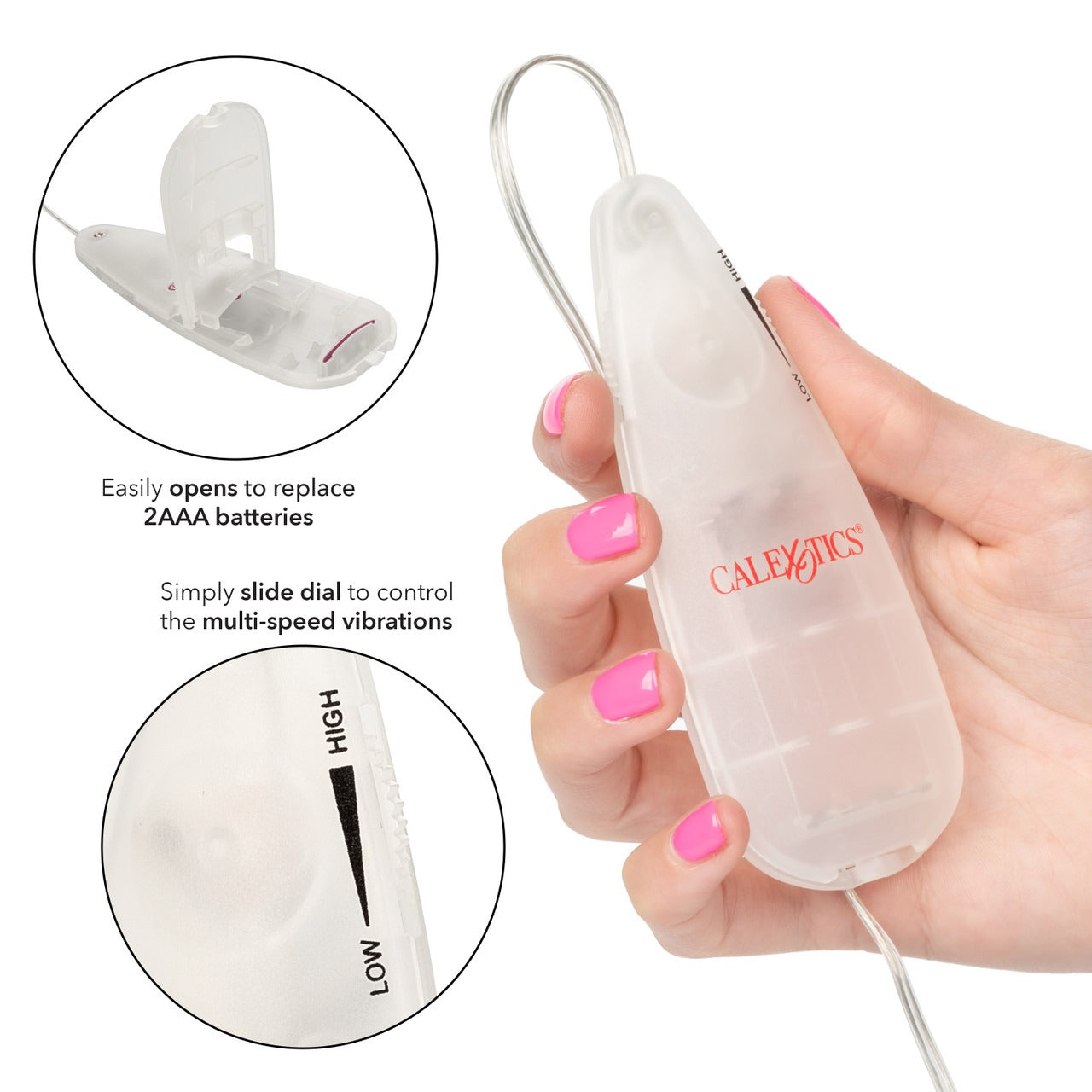 CALEXOTICS SLIM TEARDROP BULLET - CLARA