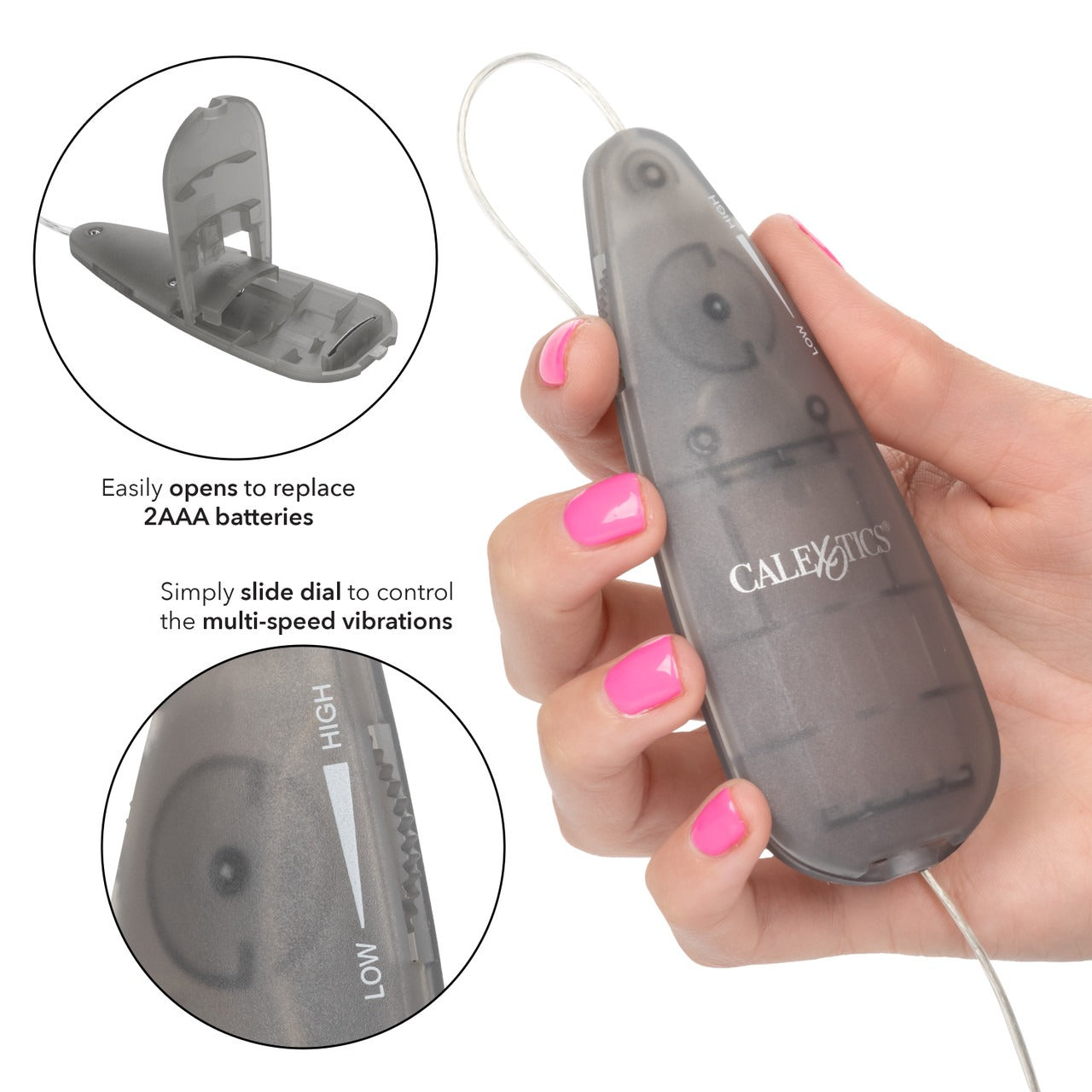 CALEXOTICS SLIM TEARDROP BULLET - HUMO