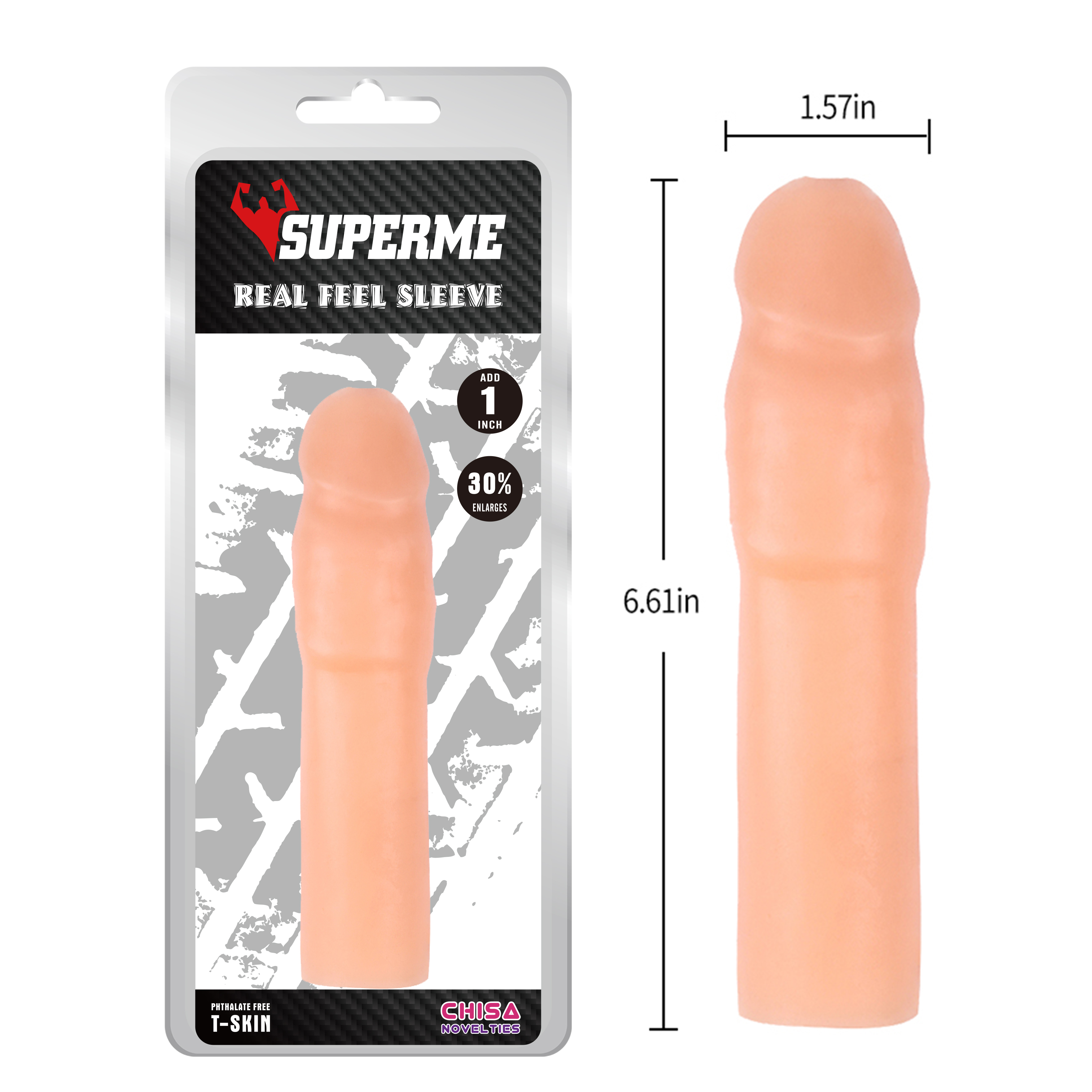 SUPERME REAL FEEL SLEEVE CARNE