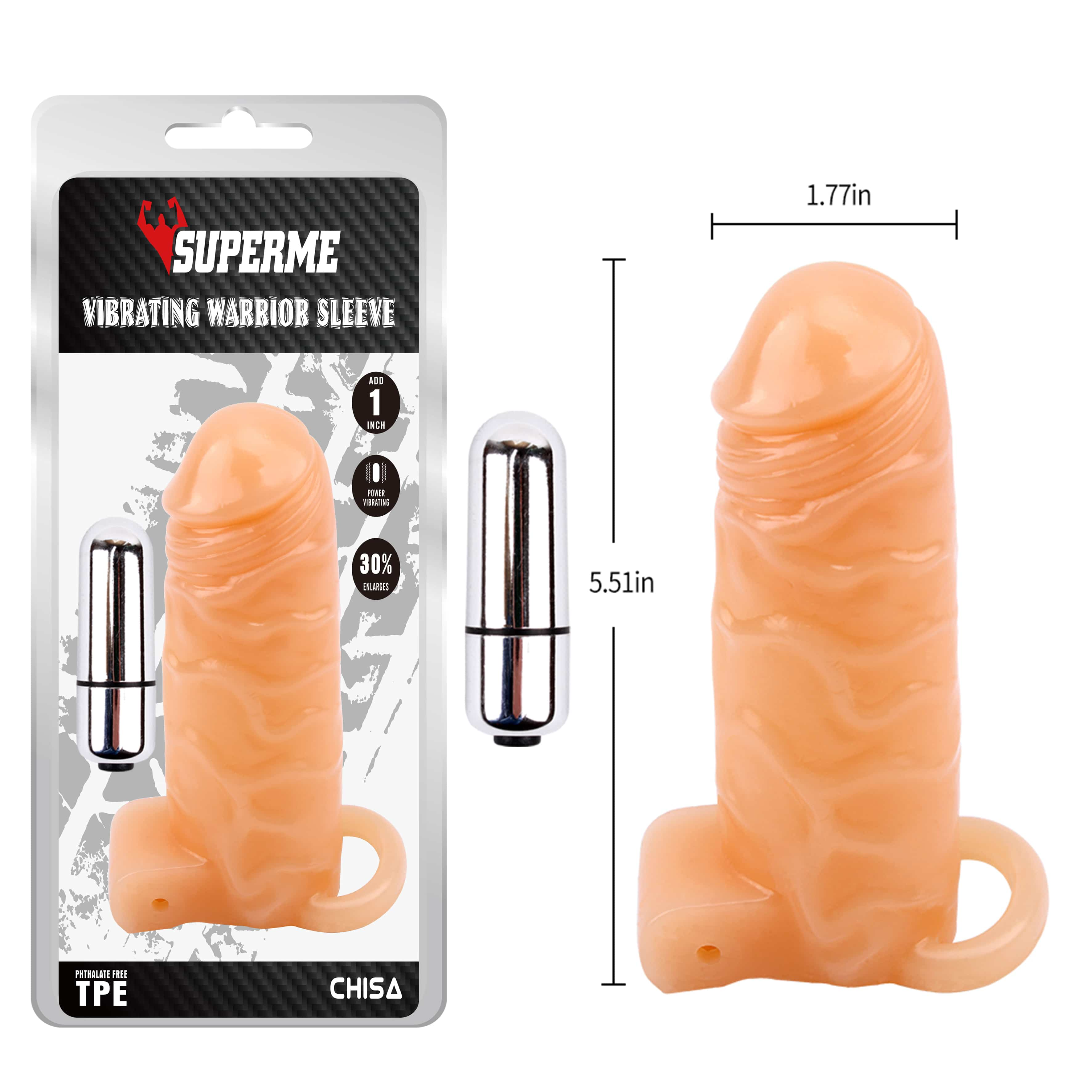 SUPERME VIBRATING WARRIOR SLEEVE - CARNE