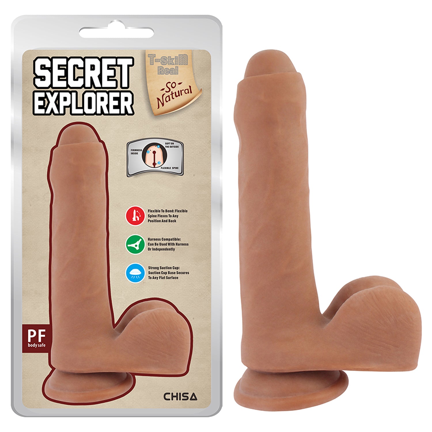 T-SKIN REAL SECRET EXPLORER - LATIN
