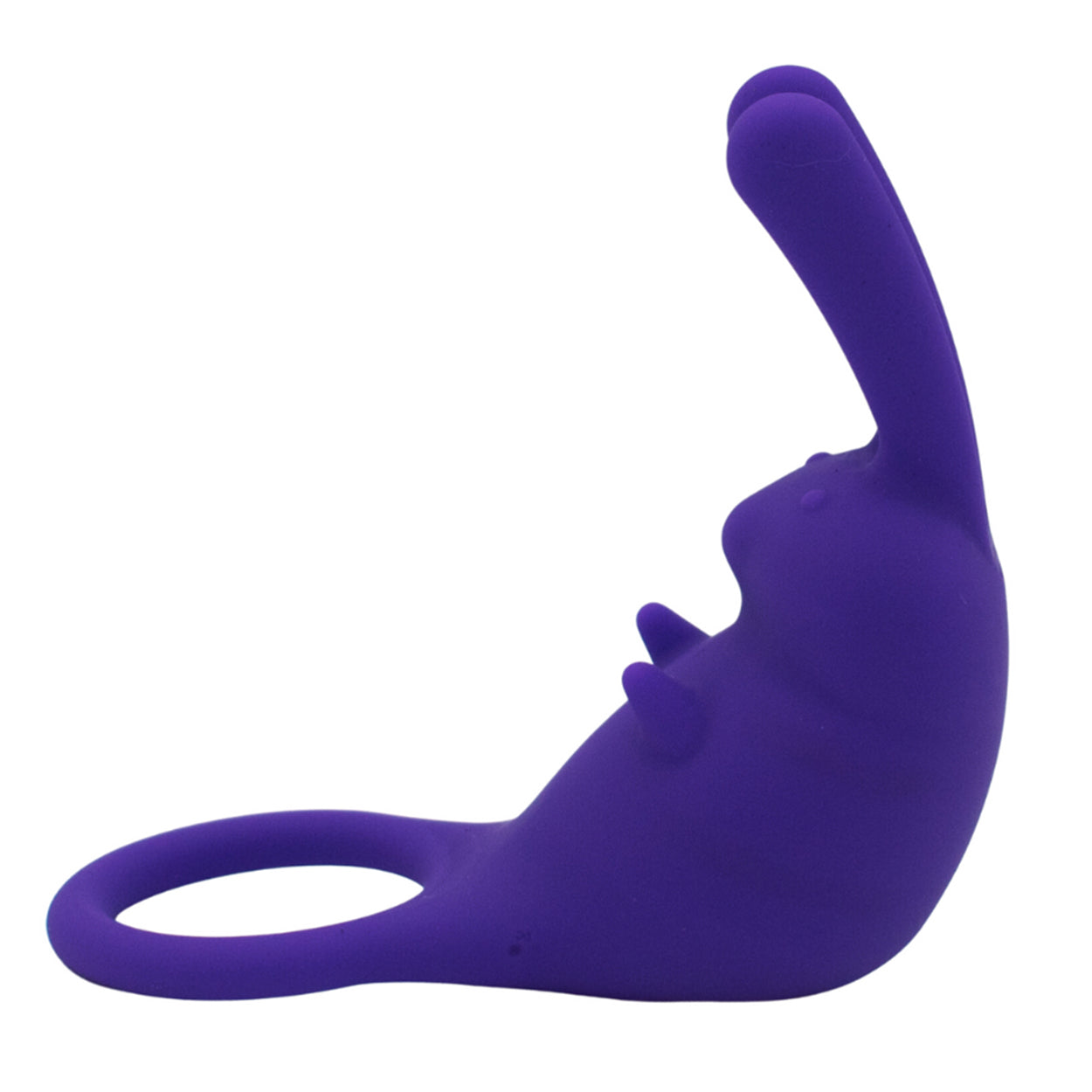 THE COCK HOPPER COCK RING AND BULLET VIBRATOR - MORADO