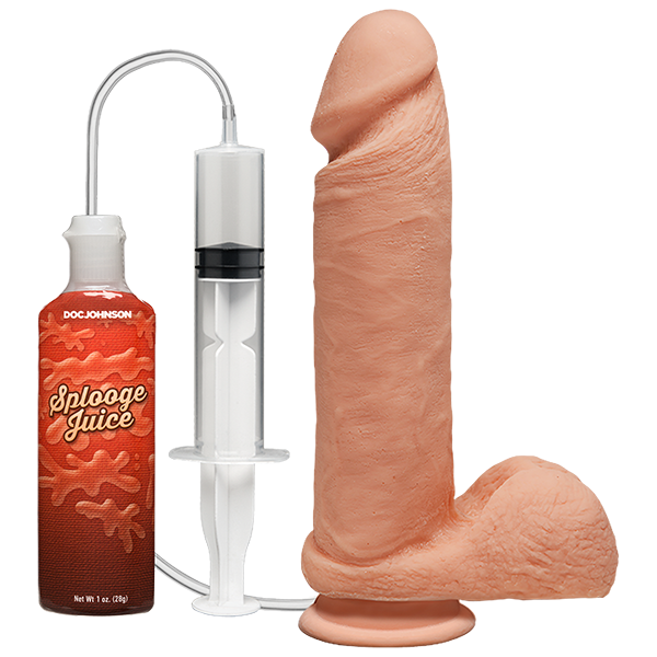 THE D - PERFECT D - SQUIRTING 8 INCH WITH BALLS