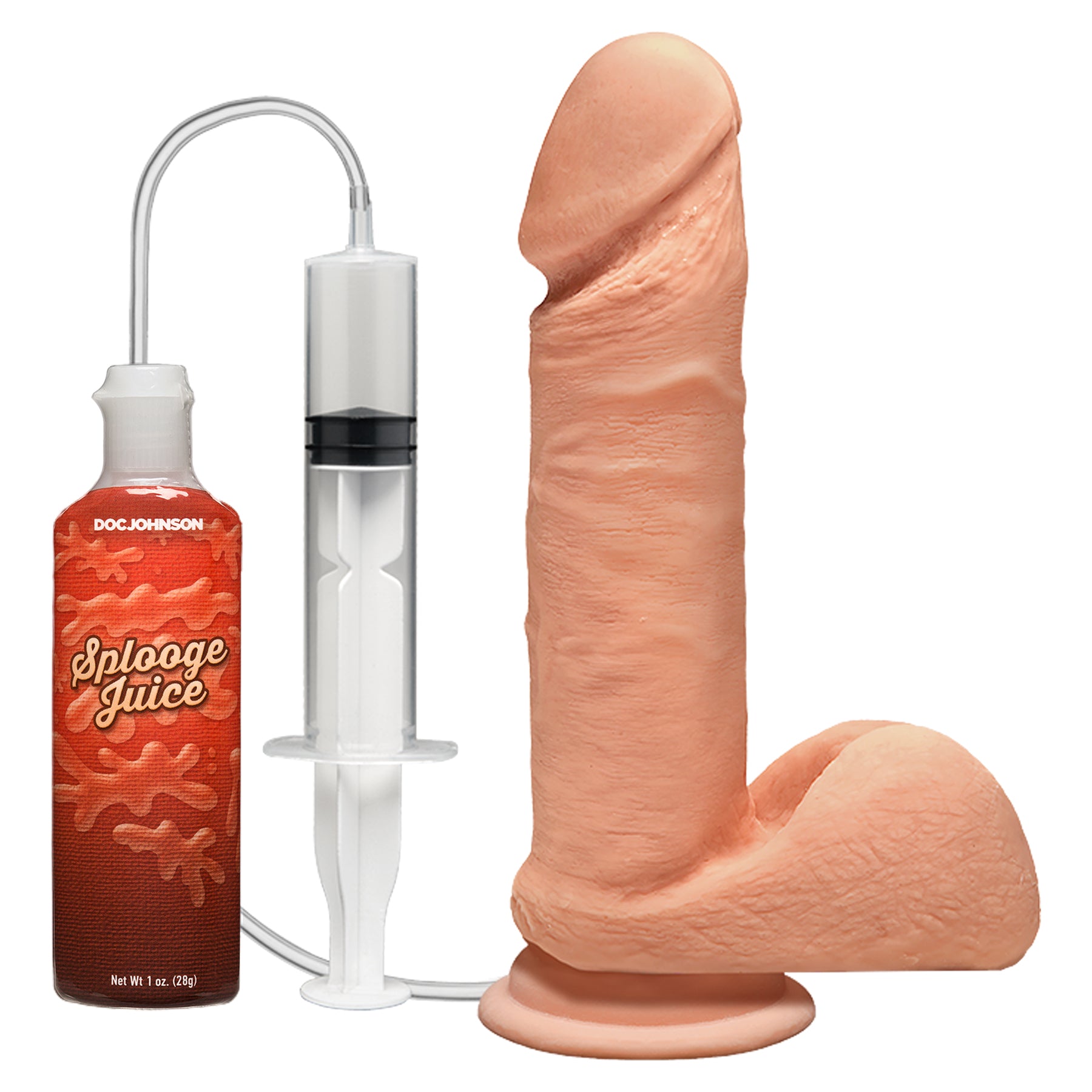 THE D - PERFECT D - SQUIRTING 7 INCH WITH BALLS