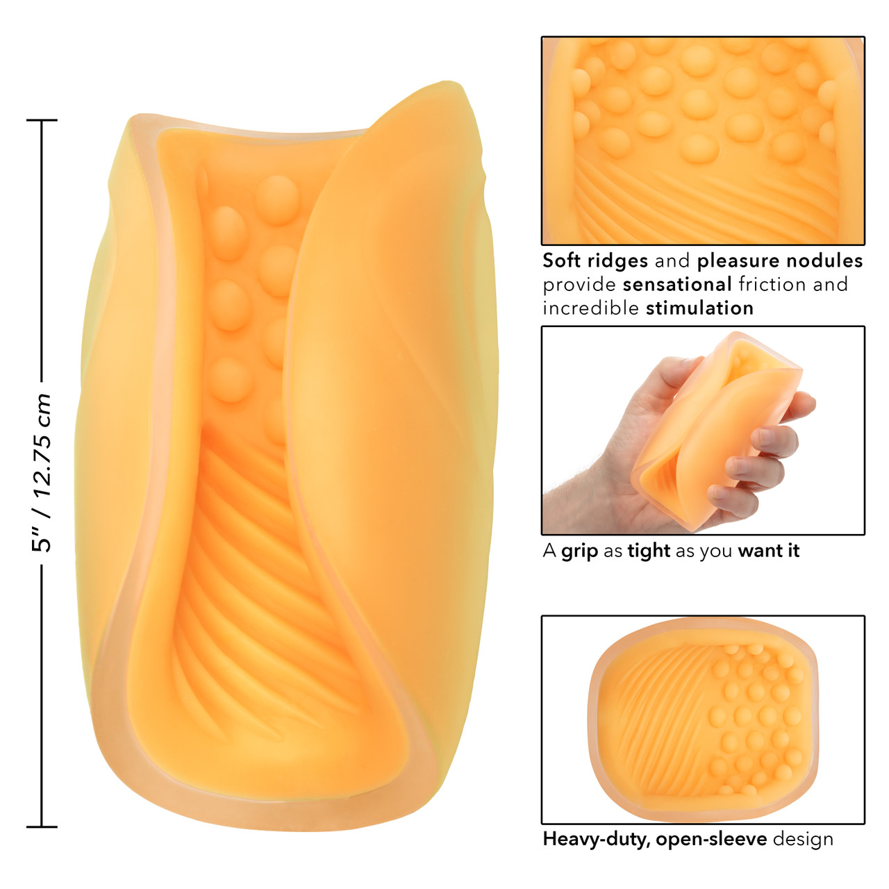 THE GRIPPER DUAL GRIP-NARANJA