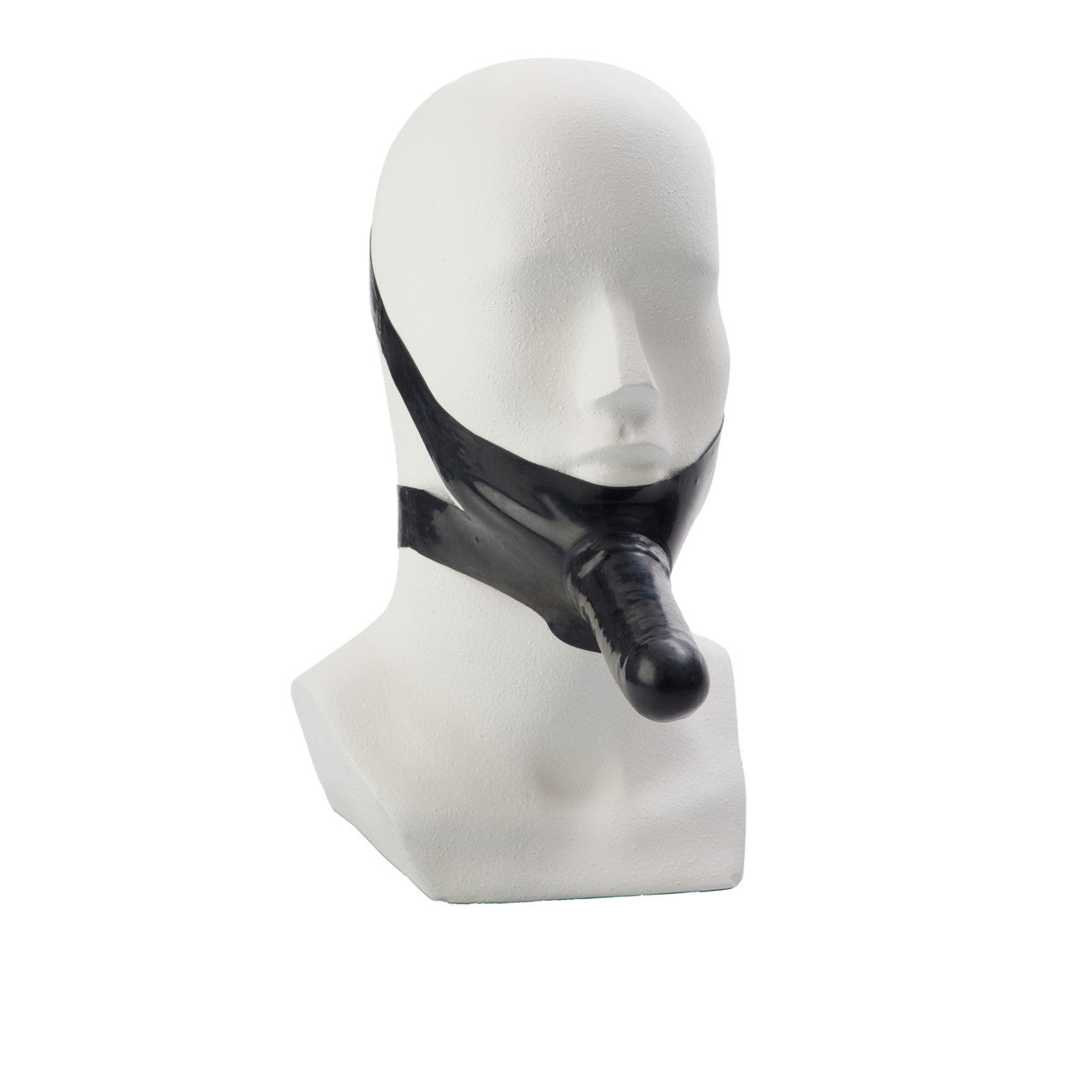 THE ORIGINAL ACCOMODATOR LATEX DONG BLACK