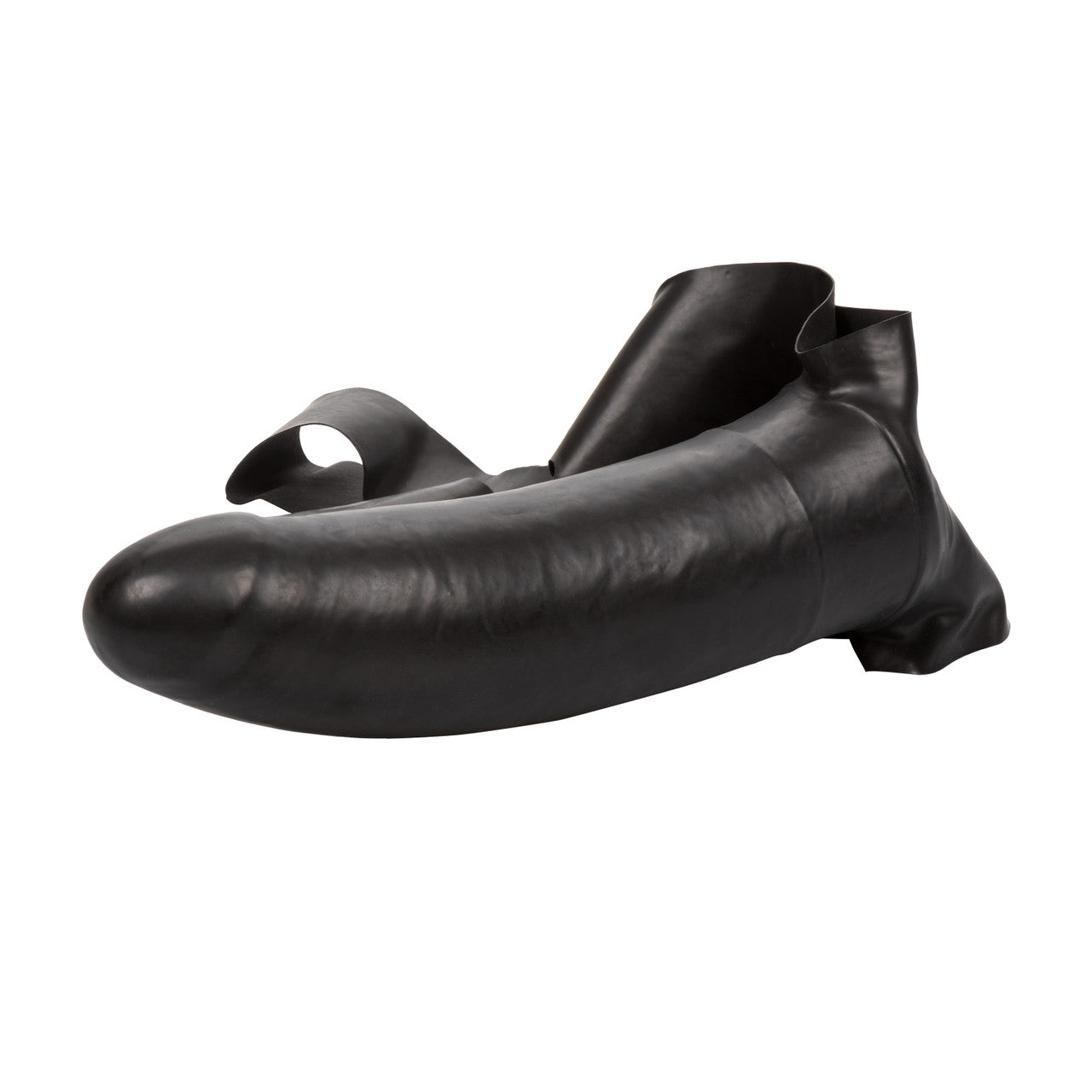 THE ORIGINAL ACCOMODATOR LATEX DONG BLACK