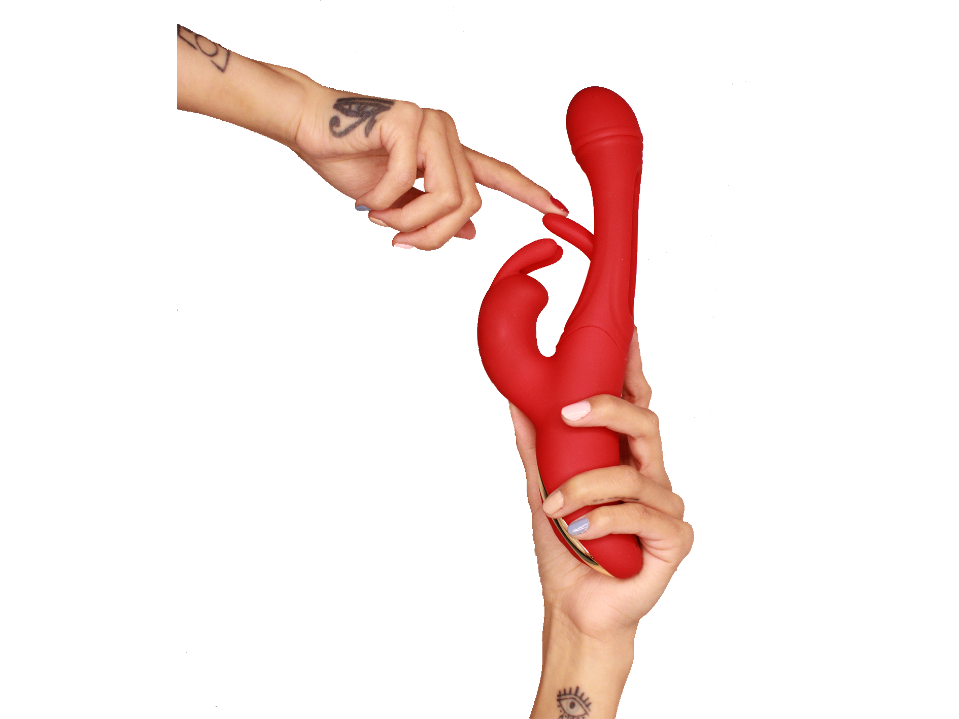 INMI FLICKERS FLICKING SILICONE RABBIT VIBRATOR