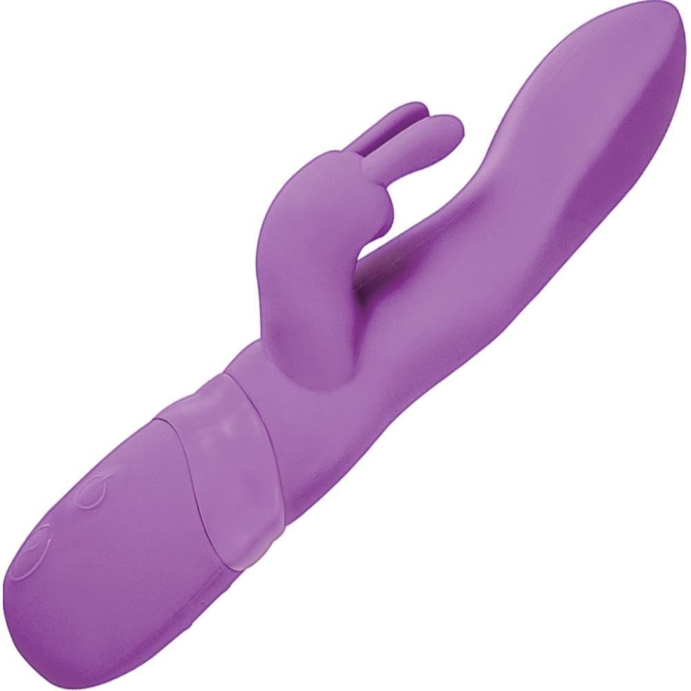 VIBES OF NEW YORK CONTOURED RABBIT MASSAGER - MORADO