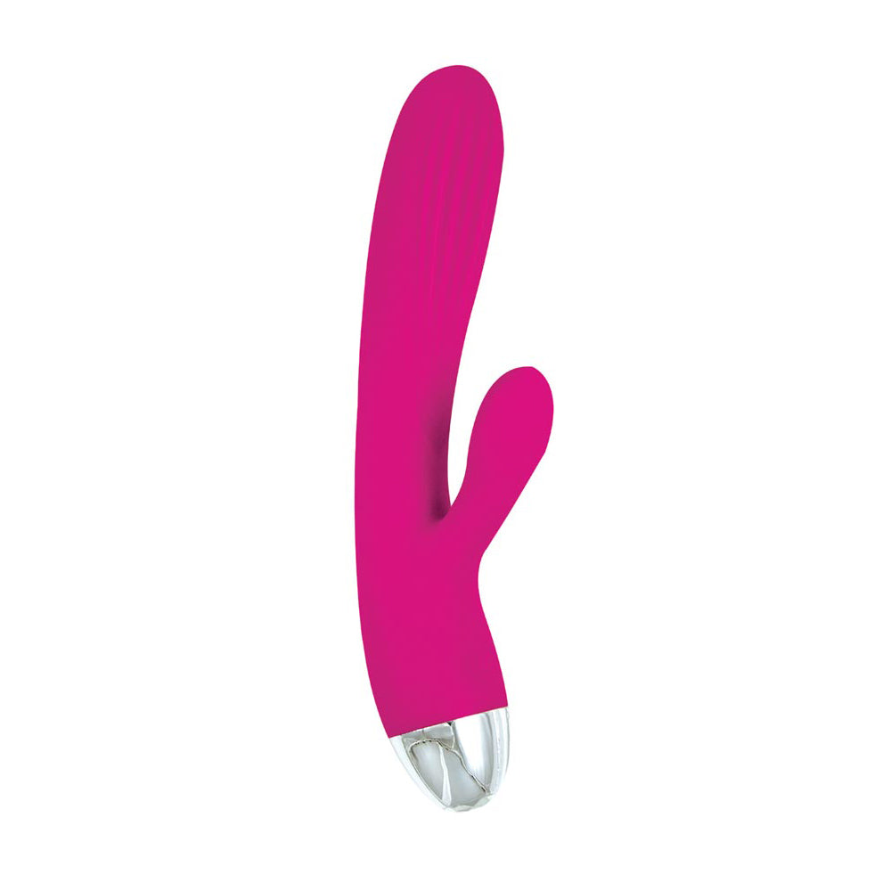 VIBES OF NEW YORK HEAT-UP THUMPING MASSAGER - FUCSIA