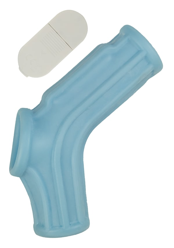 VIBRATING POWER SLEEVE SLEEK FIT - AZUL
