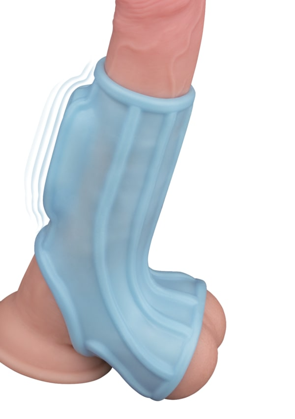 VIBRATING POWER SLEEVE SLEEK FIT - AZUL