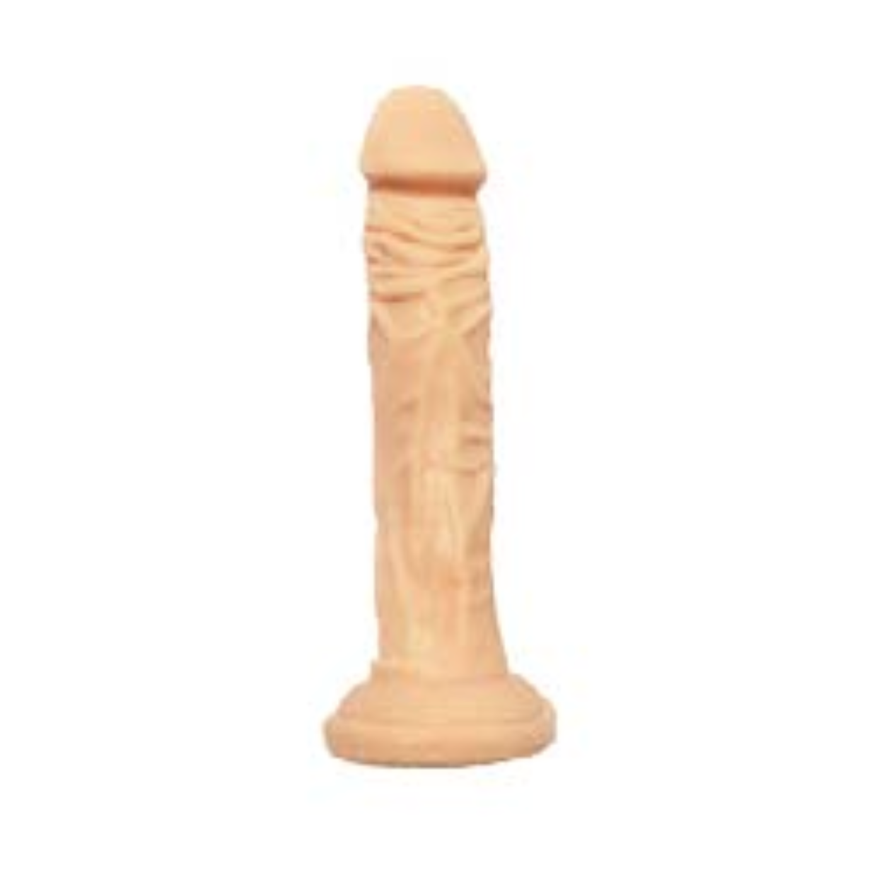DILDO NACIONAL 8 INCH CON TEXTURA SUPERIOR- CARNE