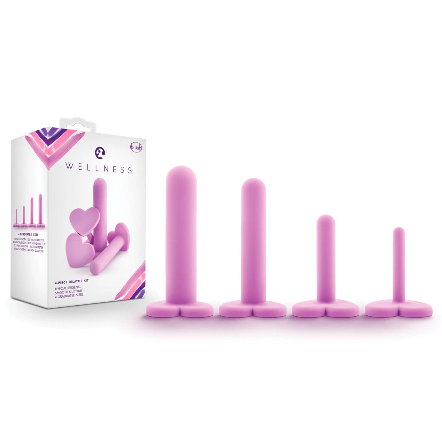 WELLNESS DILATOR KIT - MORADO (SET DE 4)