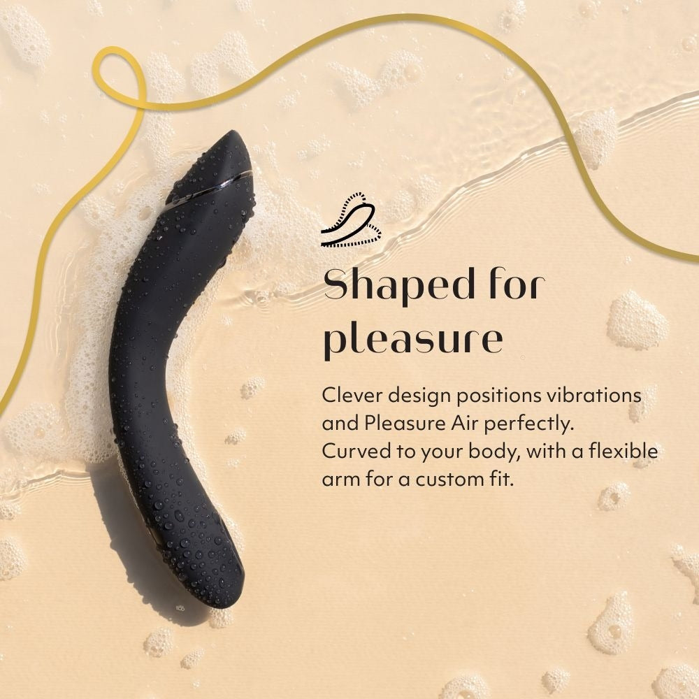 WOMANIZER OG G-SPOT AIR STIMULATOR IN SLATE - DARK GRAY