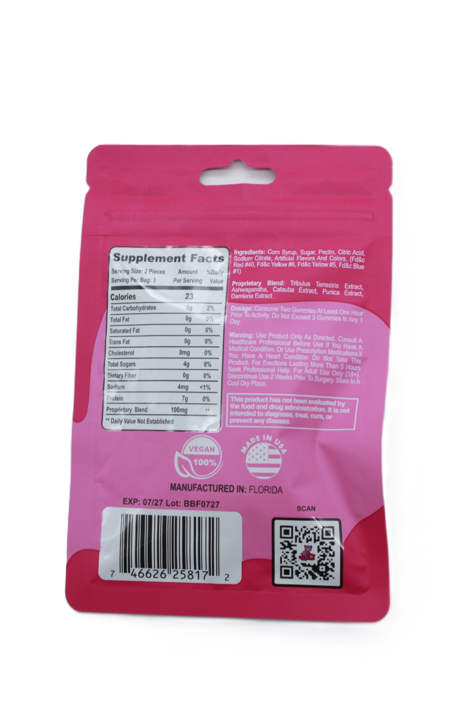 BLISS BEAR GUMMY - 25 MG FOR HER 6 PZ