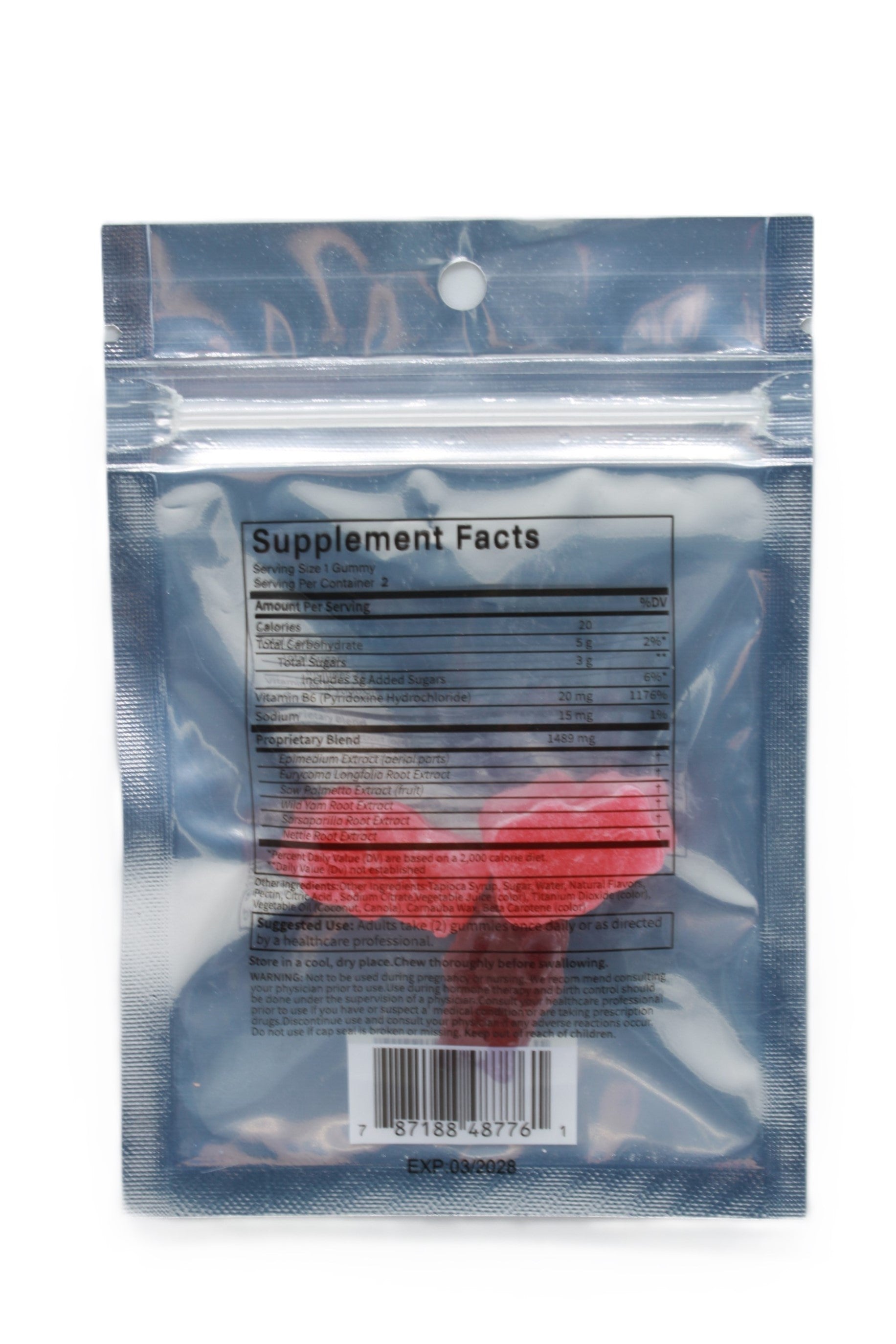 HARDSTEEL GUMMY - 7.5 MG FOR HIM 3 PZ