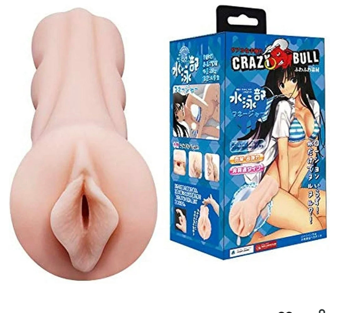 CRAZY BULL REALISTIC ANIME GIRL 3D AZUL