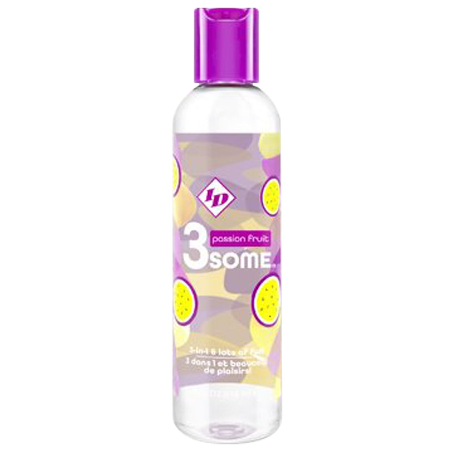 3SOME 3-IN-1 LUBRICANT - PASSION FRUIT - 4 FL. OZ.