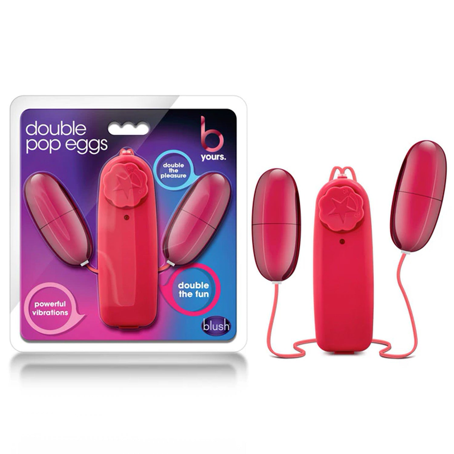 B YOURS DOUBLE POP EGGS CEREZA