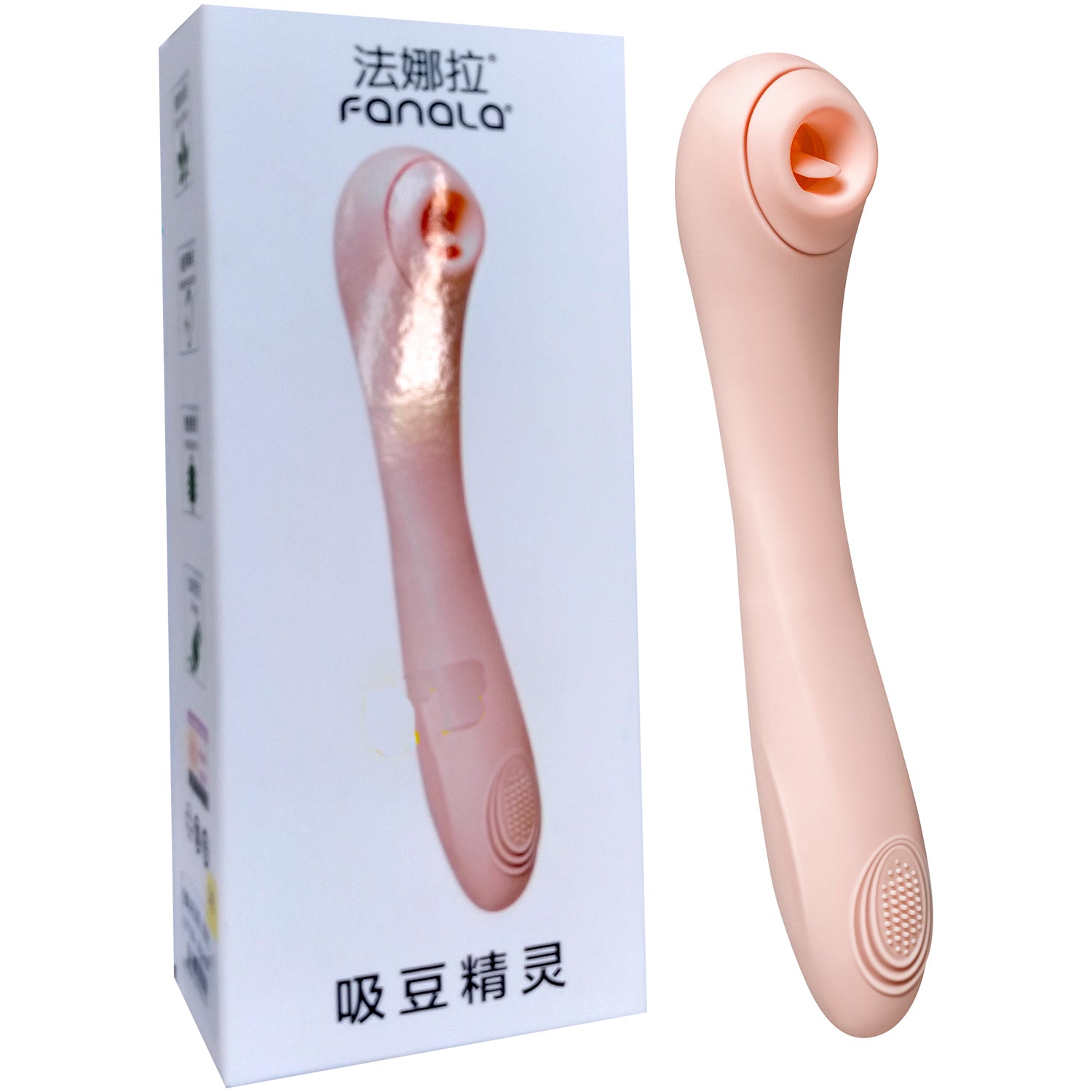 FANALA RECARGABLE CON LENGÛITA ROSA PASTEL RECARGABLE