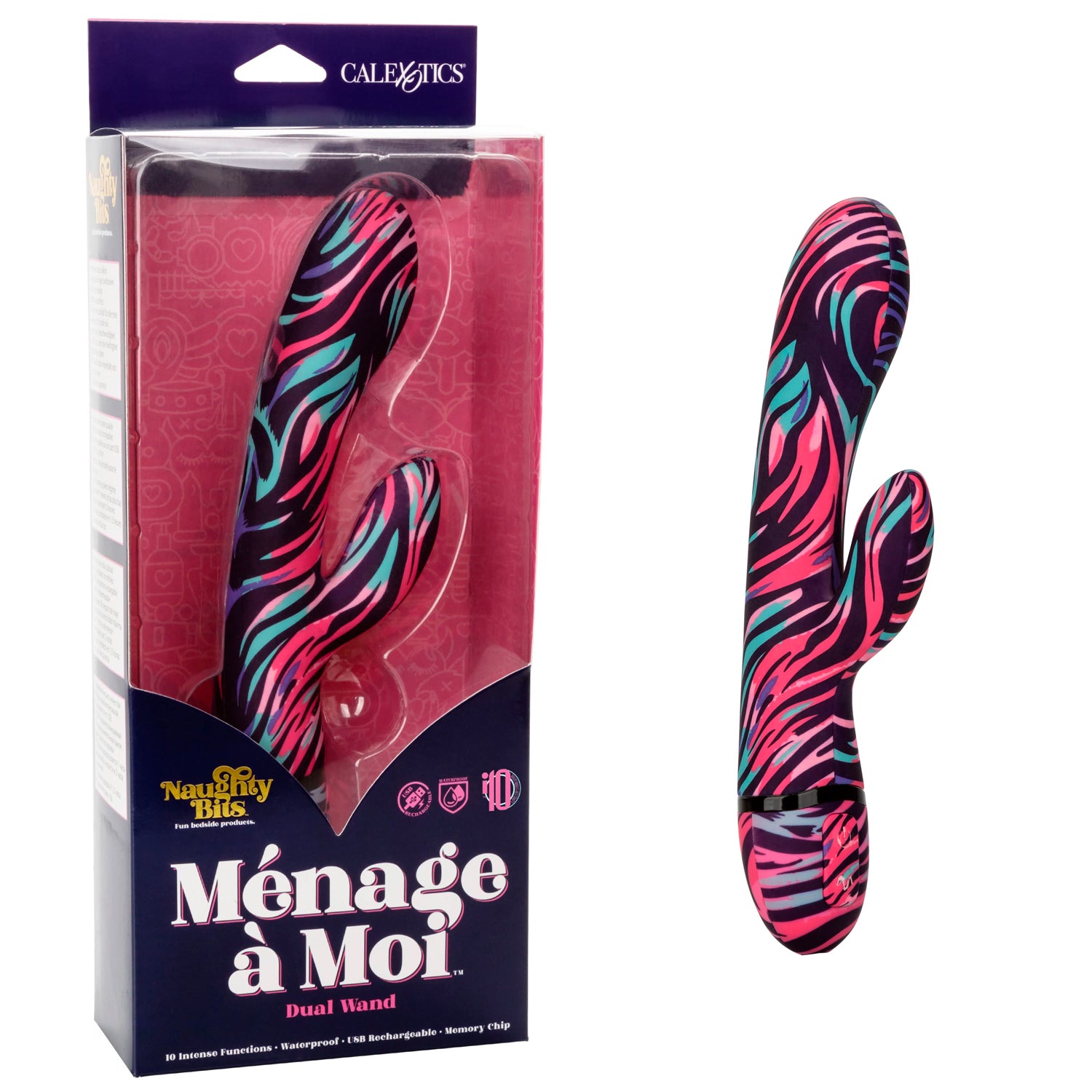 NAUGHTY BITS MENAGE A MOI DUAL WAND