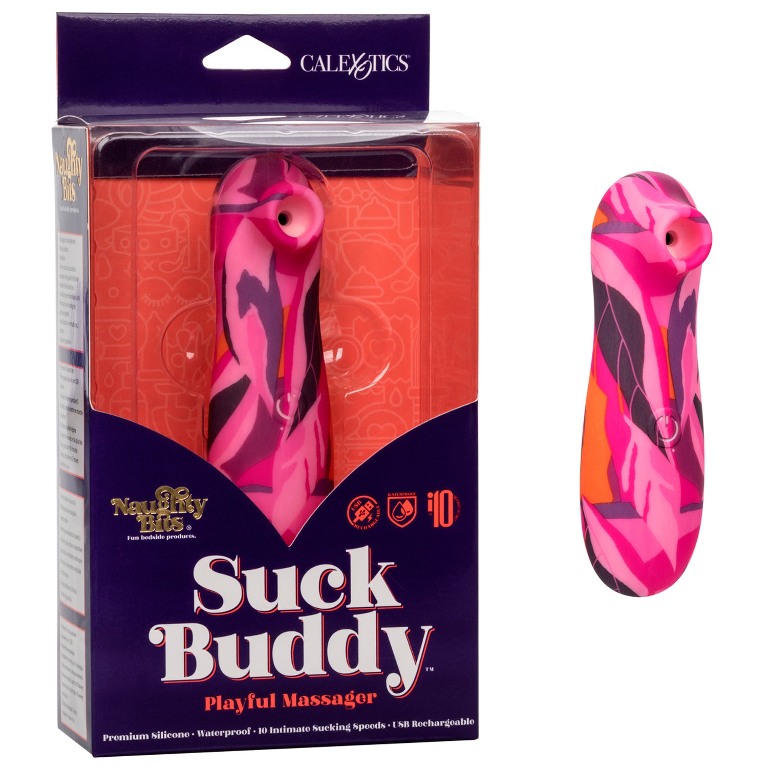 NAUGHTY BITS SUCK BUDDY PLAYFUL MASSAGER