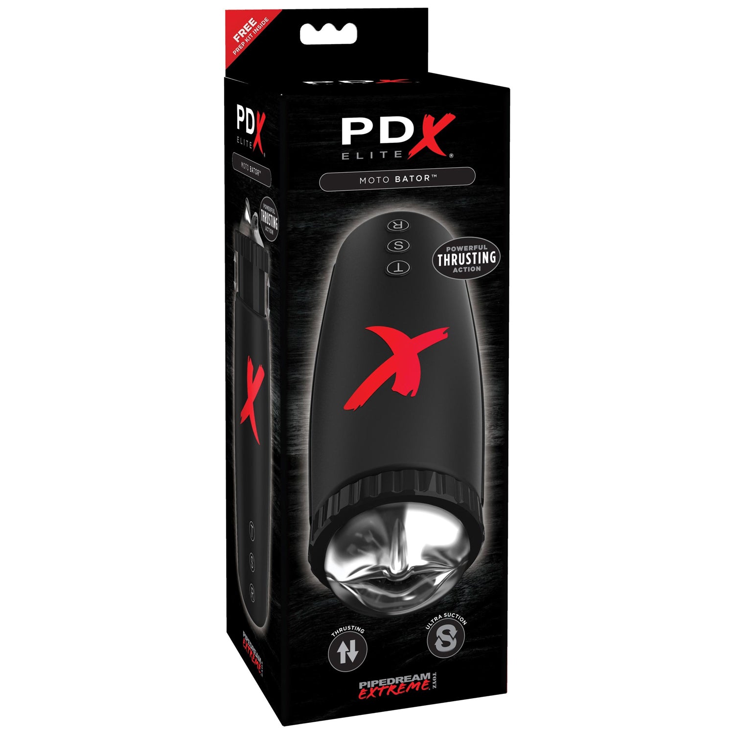 PDX ELITE MOTO-BATOR - CLEAR/BLACK