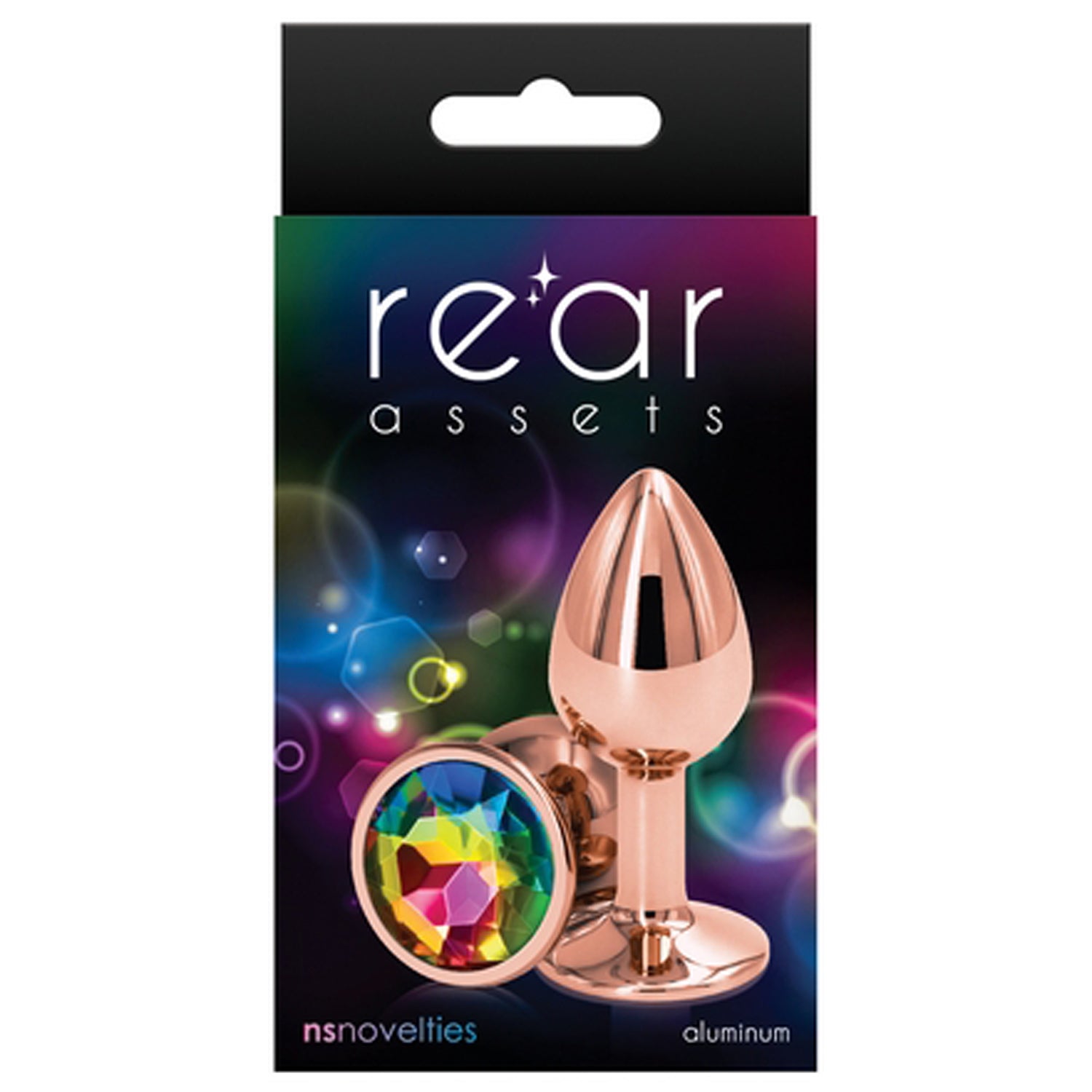 REAR ASSETS - ROSE GOLD - SMALL - RAINBOW