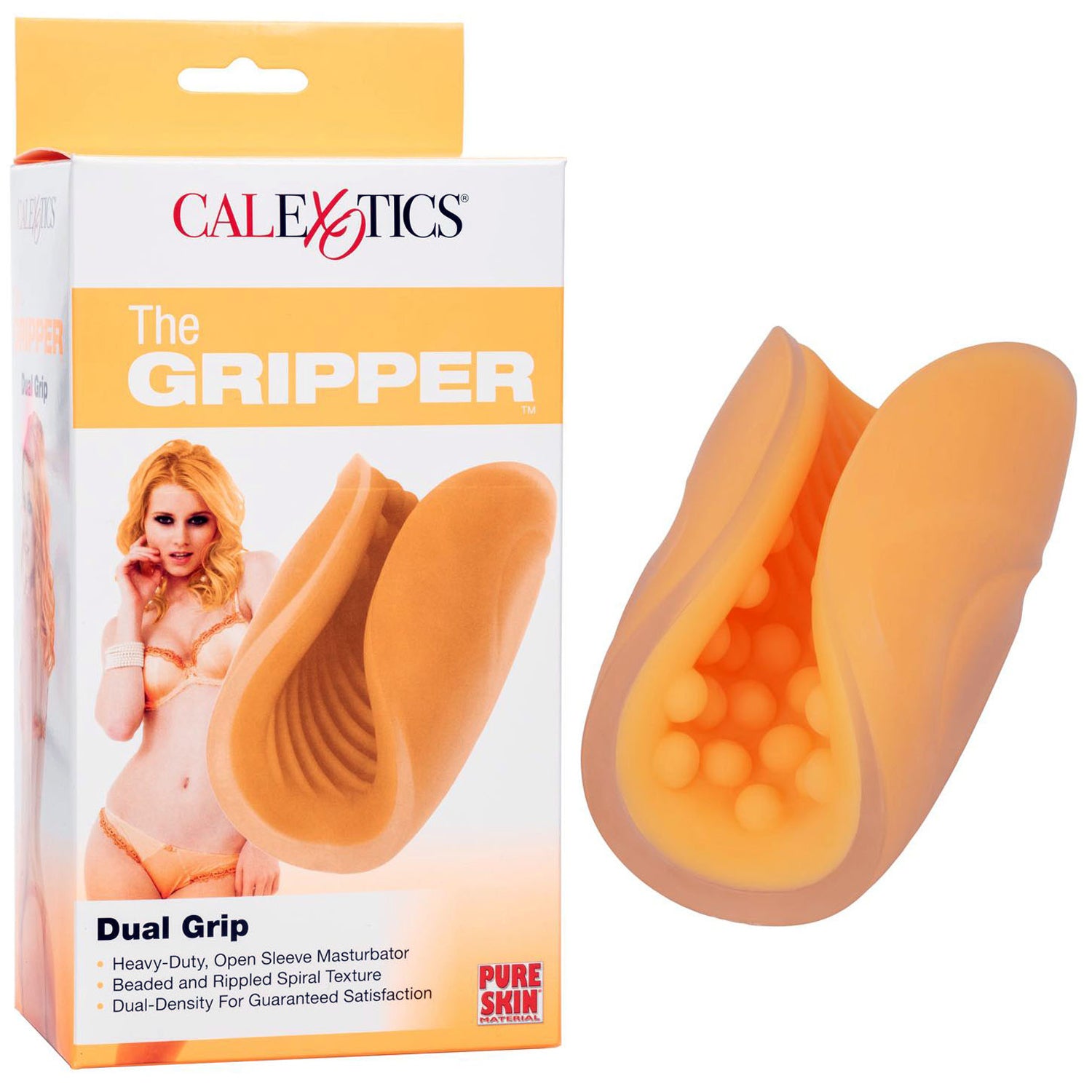 THE GRIPPER DUAL GRIP-NARANJA